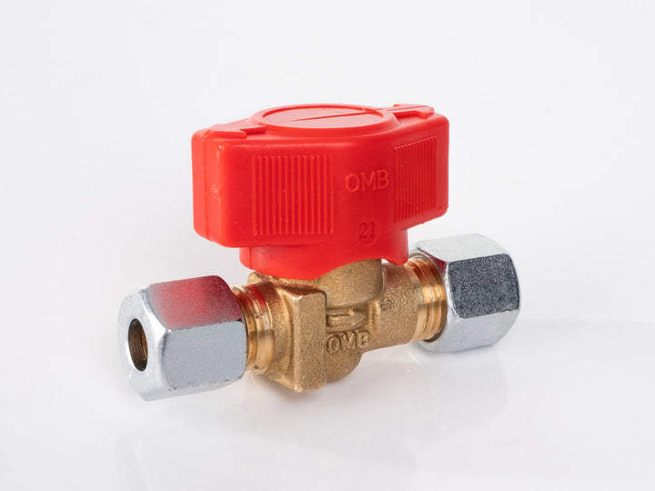 1-way quick shut-off valve for 8 mm gas pipe