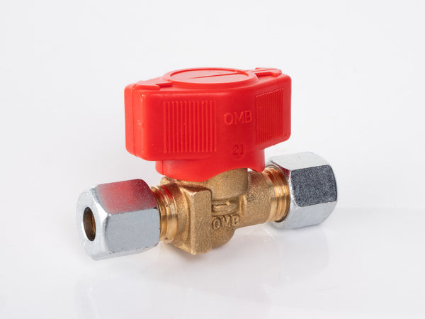 Reimo 1-way quick shut-off valve for 8 mm gas pipe - 75121 | Stahlor image 1