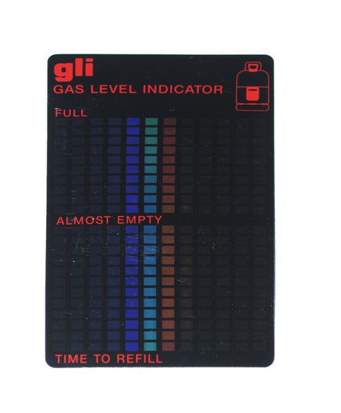 Level indicator for gas cylinder