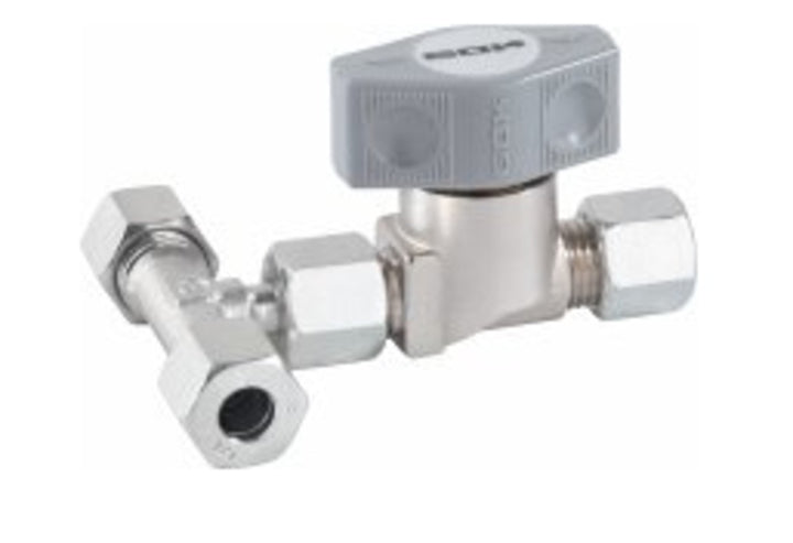 Turn handle branch valve - 2 x RVS8