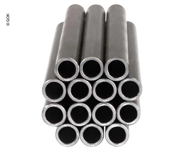 Gas pipe galvanized steel - Ø 8 mm - length 500 cm