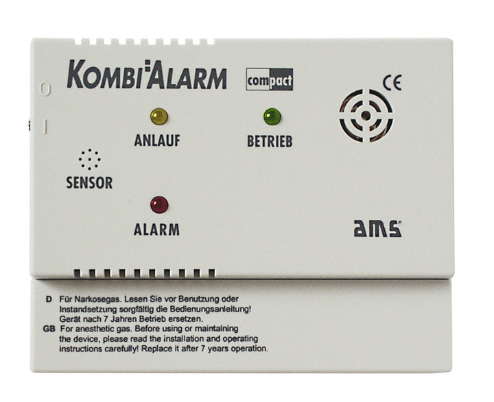 AMS 12 V alarm unit Combi Compact - For KO and liquid gas
