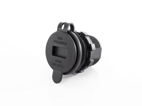 Carbest LED voltmeter with integrated USB charging socket 12 V / 24 V - image 2