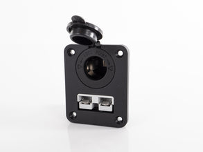 Carbest Mounting panel with 12 V power socket and 50 A connector (Anderson style) - image 3