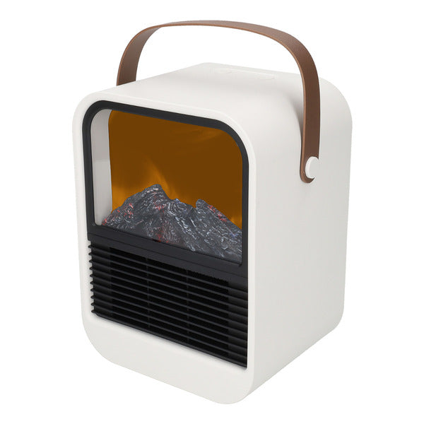 Haba Sunnyflame PTC Ceramic Heater with Flame Effect, 230 V