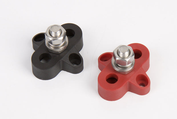 Battery terminal bolts / M8 connection point for screw mounting (+/- in a set)