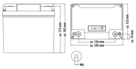 Carbest LiFePO4 battery Li50BT-H - 814100 | Stahlor image 4