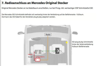 Jehnert Plug & play radio adapter cable for Mercedes Sprinter W907/910 - 81747 | Stahlor image 3