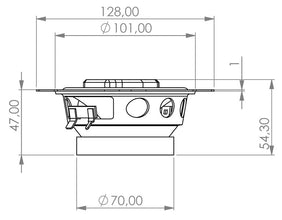 Jehnert 2-way coaxial system low-mid 100 mm - 81756 | Stahlor image 2
