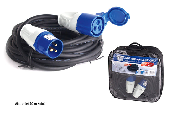 Carbest CEE Extension Cable 25 m (Not Approved for Use in Germany)