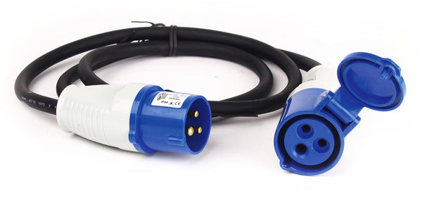 Carbest CEE Adapter Cable 3 x 2.5 mm², 1.5 m Long