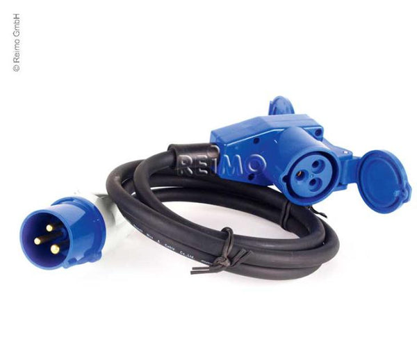 Carbest CEE extension cable with CEE plug and CEE angle coupling - 25 m