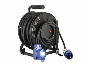 Carbest CEE cable drum H07RN-F 3G2.5mm2 - 25 m angled coupling - image 5