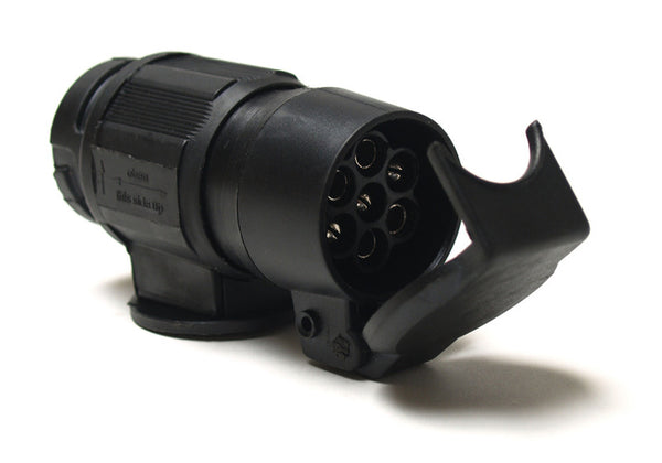Carbest Short adapter 13-pin socket to 7-pin plug on trailer - 82108 | Stahlor image 1