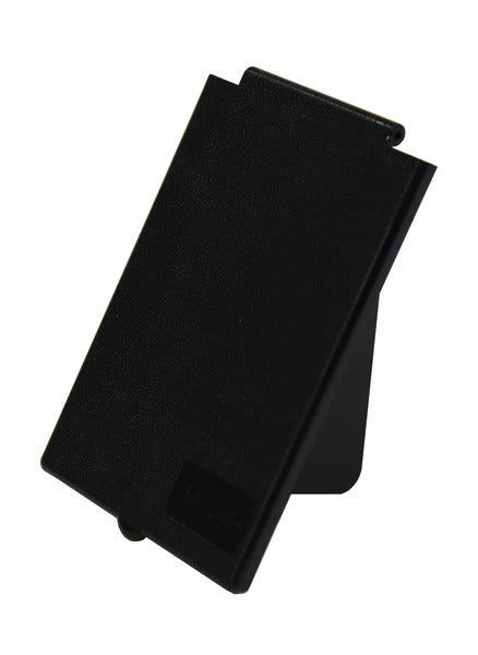 Replacement Cover, Rectangular, Black, for CEE Inlet Socket 821400