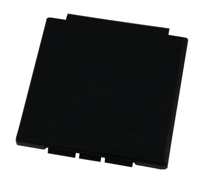 Replacement Cover, Square, Black, for CEE Inlet Socket 821490