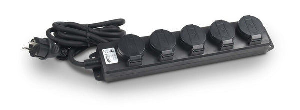 Carbest Socket strip 5-fold with 2.5 m cable