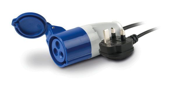 Carbest CEE adapter cable with plug GB, 0.4m long