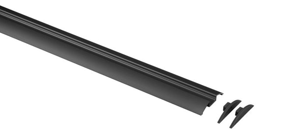 Carbest LED Prof.Alu halbrund sch - 829995 | Stahlor image 1