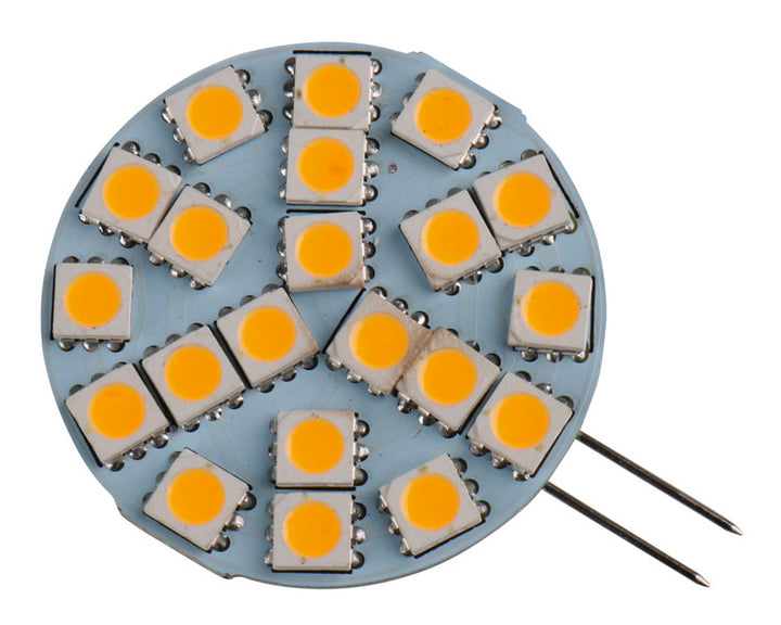LED Bulb G4, 21 Warm White SMD, 3 W