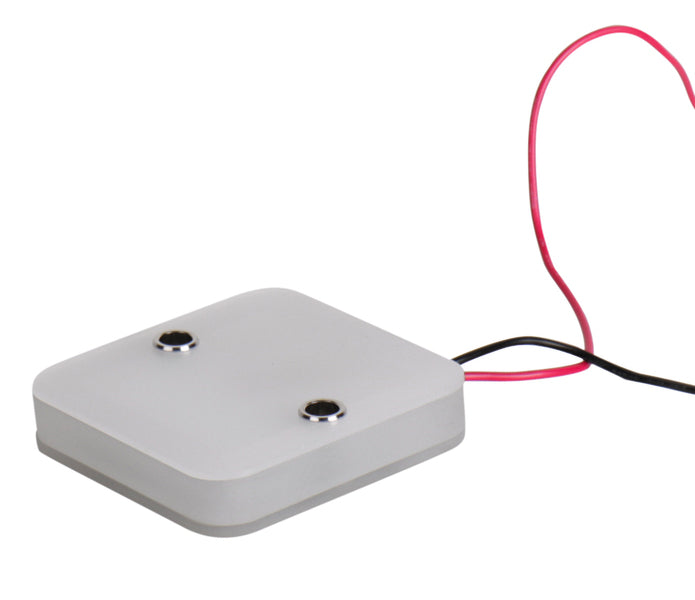 LED Flat Panel Light 130 x 130 mm, 12 V, 5 W, 11 mm High