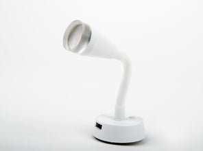 Carbest LED spot with flexible arm and USB charging socket
