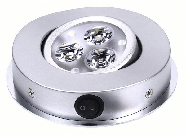 Carbest LED ceiling light, 3x1W, 80lm 3SMD, Ø105mm, H24mm