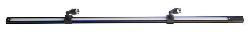 Carbest 2-in-1 LED surface-mounted linear light, including two adjustable LED spotlights