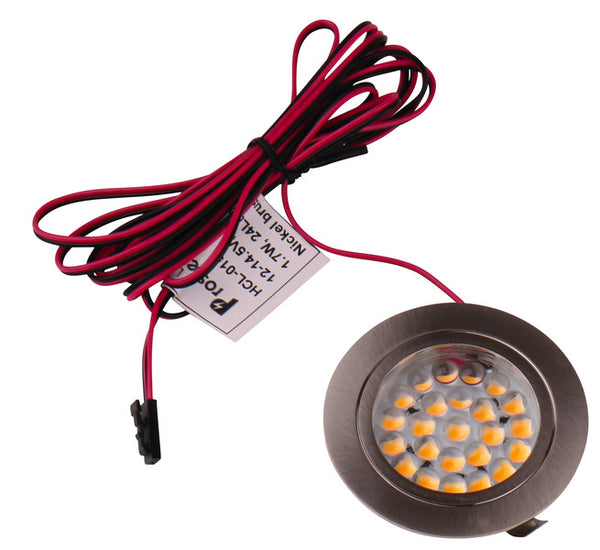 Carbest Stainless steel LED spot with 24 LEDs