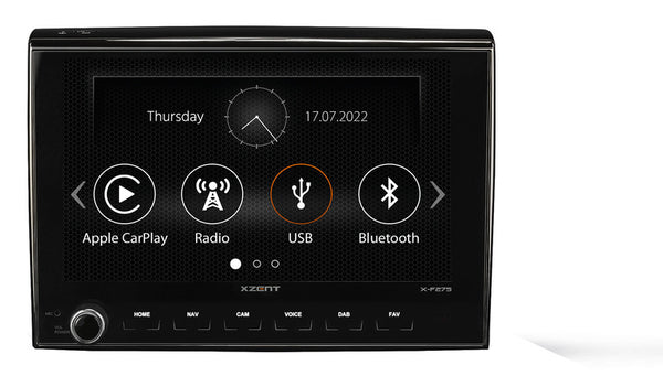 XZENT Xzent X-F275 Infotainer / Naviceiver for Fiat Ducato and construction equal from 2006 - 850385 | Stahlor image 1