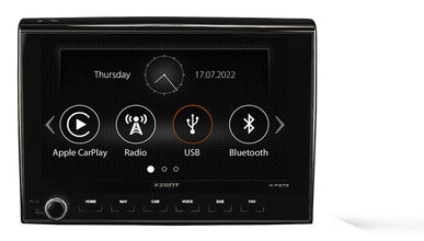 XZENT Xzent X-F275 Infotainer / Naviceiver for Fiat Ducato and construction equal from 2006 - 850385 | Stahlor image 1