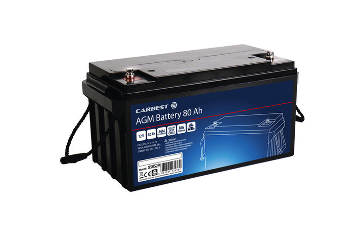 Deep Cycle AGM Power Line Battery 80 Ah