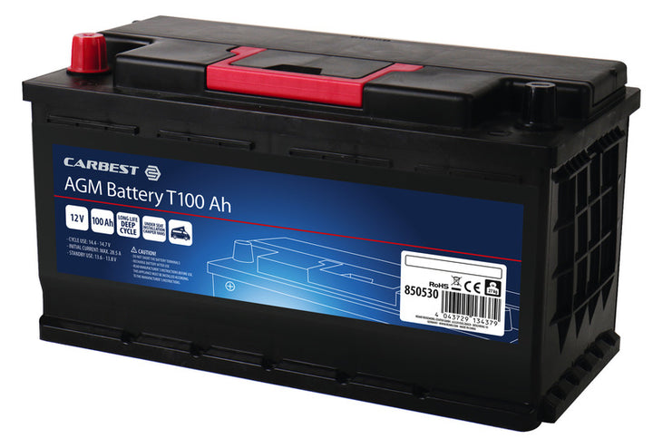 Carbest AGM battery T100Ah battery