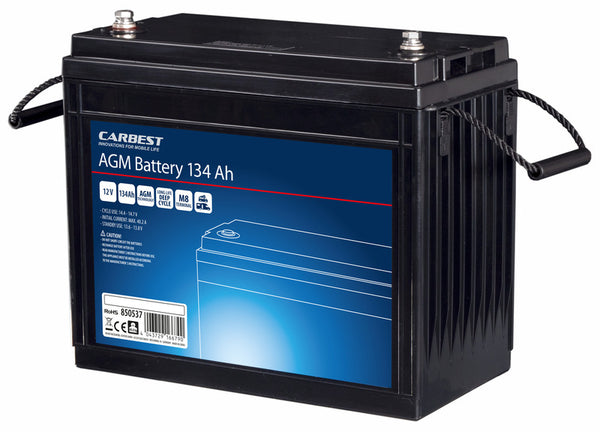 Carbest Deep Cycle AGM Power Line Battery 134 Ah - 850537 | Stahlor image 1