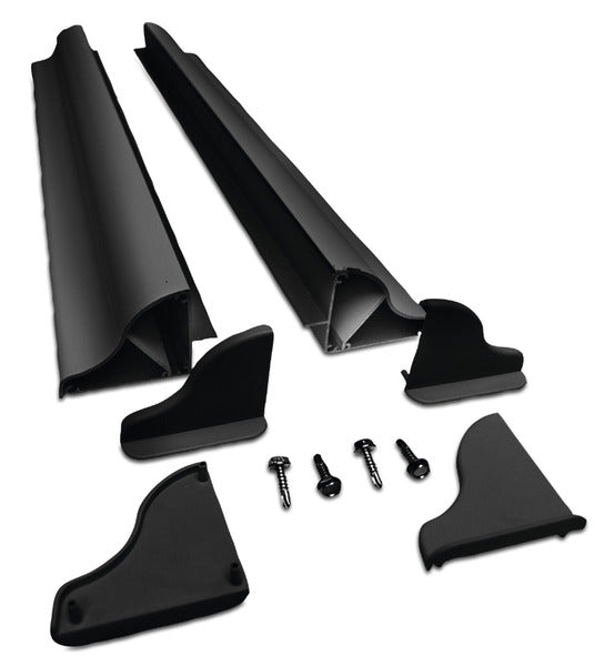Solar Panel Mounting Spoiler Set up to 770 mm, Black