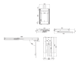 ST. LA. s.r.l TFT Ceiling Bracket