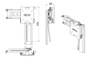 ST. LA. s.r.l TFT Pull-Out Bracket