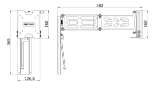 ST. LA. s.r.l TFT Pull-Out Bracket