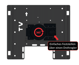 alphatronics SLIM MOUNT 290 Rotation