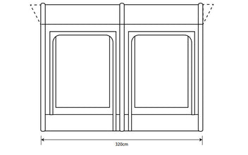 Outdoor Revolution SPORTLITE AIR 320 air awning - 900055 | Stahlor image 7