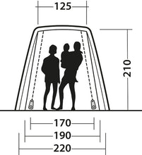 Outwell Free-standing rear tent SANDCREST S for bus height 155 - 185 cm - 9000950 | Stahlor image 14