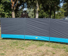 RTENT windbreak with 3 elements 500x140 cm - - 900514 | Stahlor image 1