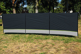 RTENT windbreak with 3 elements 500x140 cm - - 900514 | Stahlor image 2