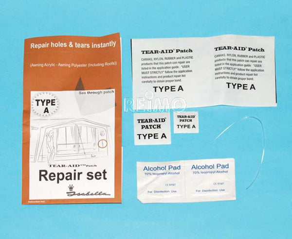 ISABE Tent Repair Kit, for Tent Cloth, Canvas and Foil, Type A: Acryl - 900981 | Stahlor image 1