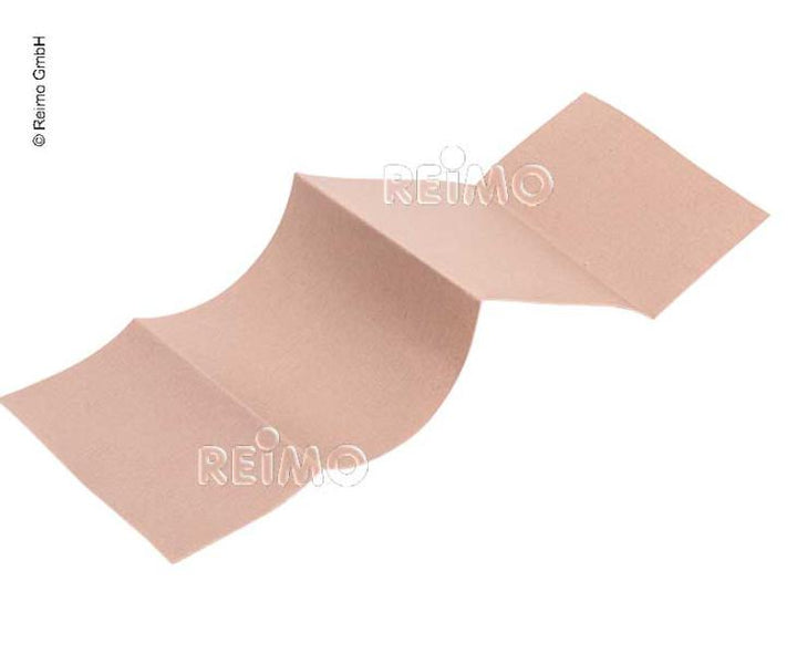 Tent repair patches can be ironed on/waterproof, 100% cotton sand coloured