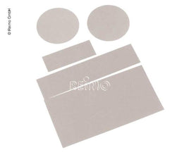 HEUSS 5 self-adhesive polyamide patches for quick tent repair, various sizes - 900992 | Stahlor image 1