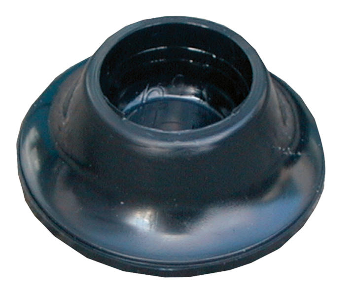 Tent pole plate, rubber, 5 pieces