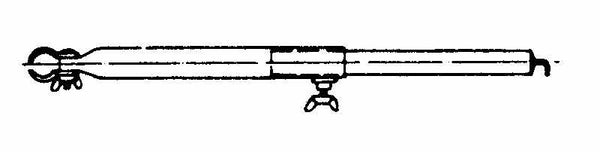 Umefa Roof hook pole 170 - 250cm , steel, 25mm - 903121 | Stahlor image 1