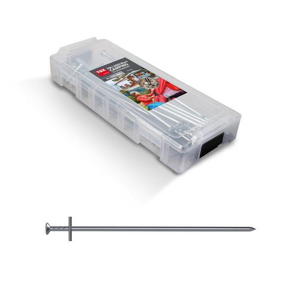 Tox Rock Tent Pegs 6 x 170 mm in L-Boxx Micro, 10 Pieces