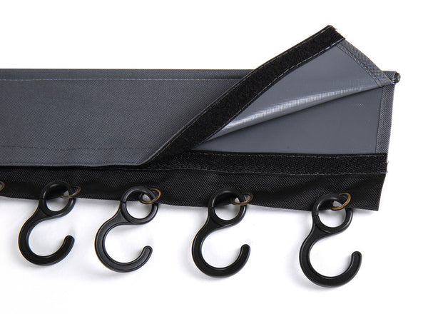 Camp4 Hook strip with 8 hooks, piping and Velcro fastener Length 58cm - 903271 | Stahlor image 1